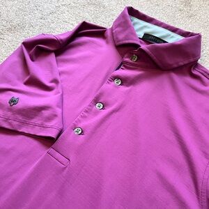 Mens Greyson Premium Golf Short Sleeve Polo Shirt Medium